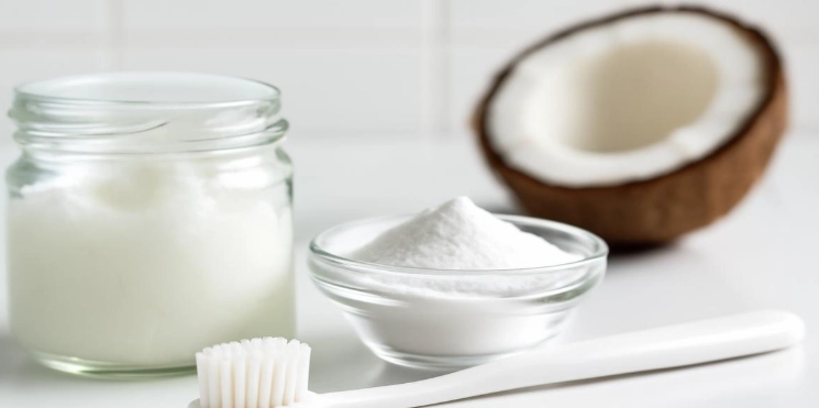 coconut oil brushing teeth everyday