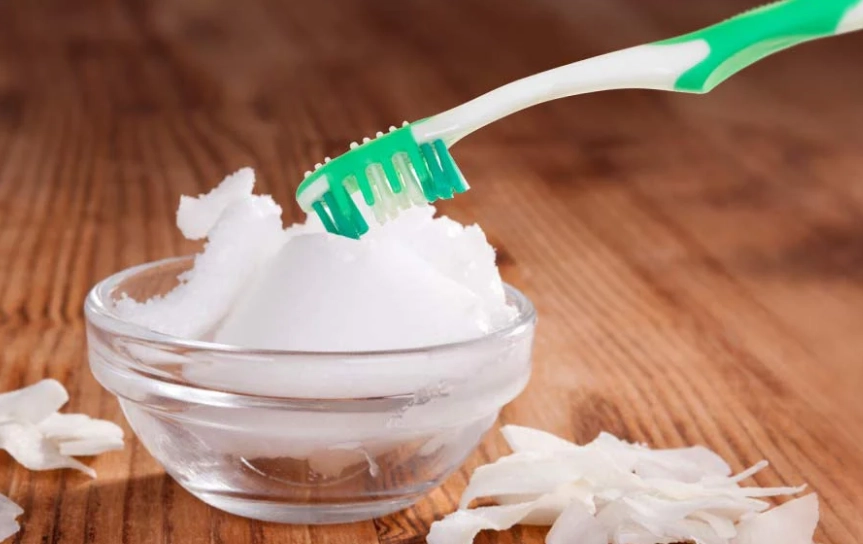 coconut oil for teeth whitening