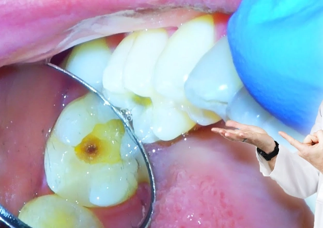 is it painful to file teeth