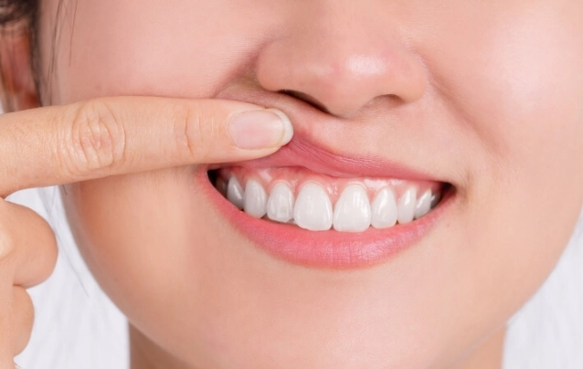 receding gums in children