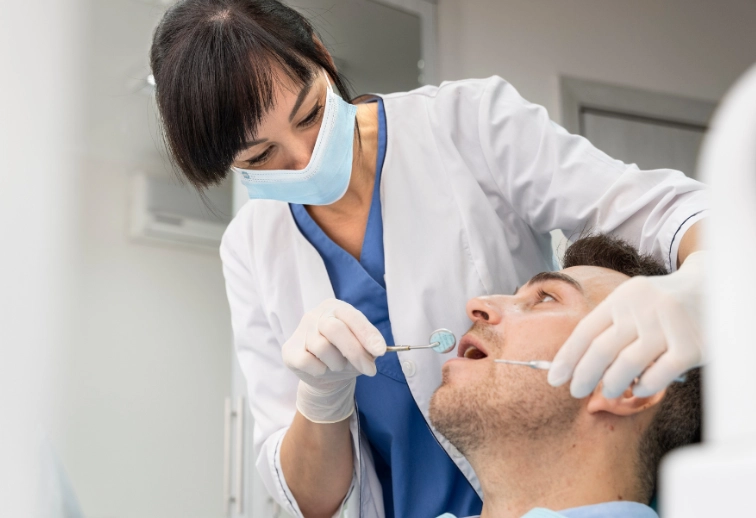 how long does it take for gums to heal after a deep clean