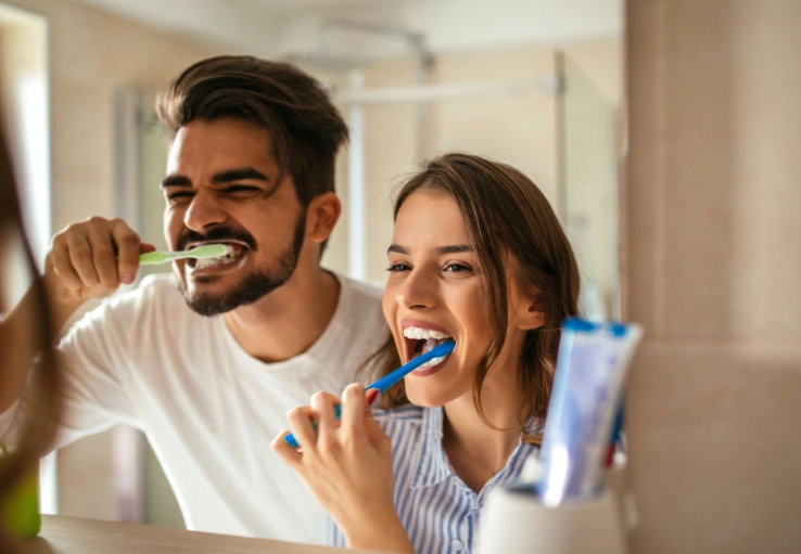 best way to brush teeth