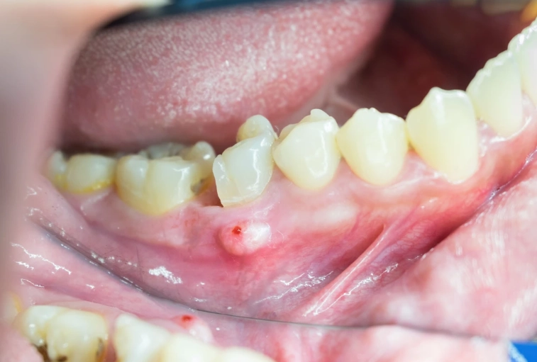 Periapical abscess symptoms