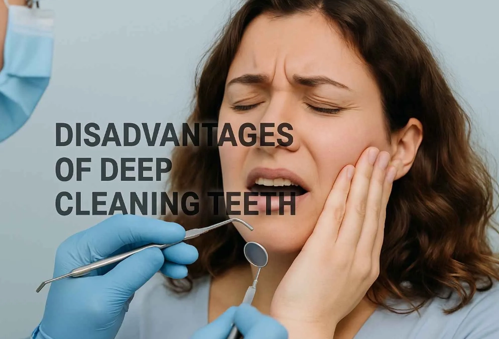Disadvantages of teeth cleaning