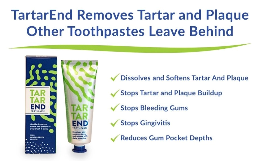 TartarEnd toothpaste