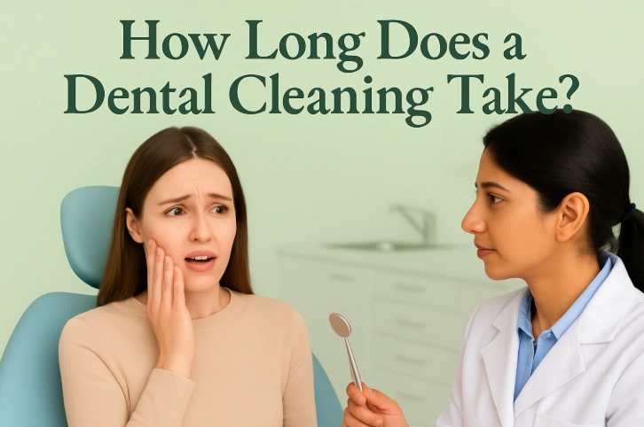 how long does a teeth cleaning take