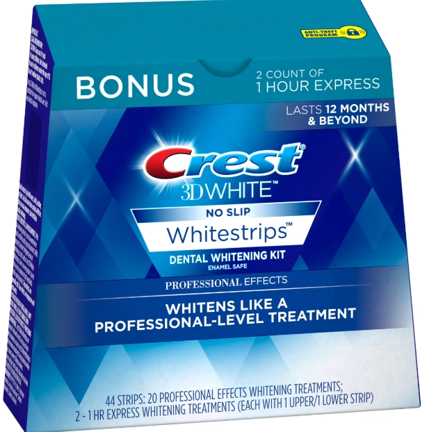 crest whitening strips timeline