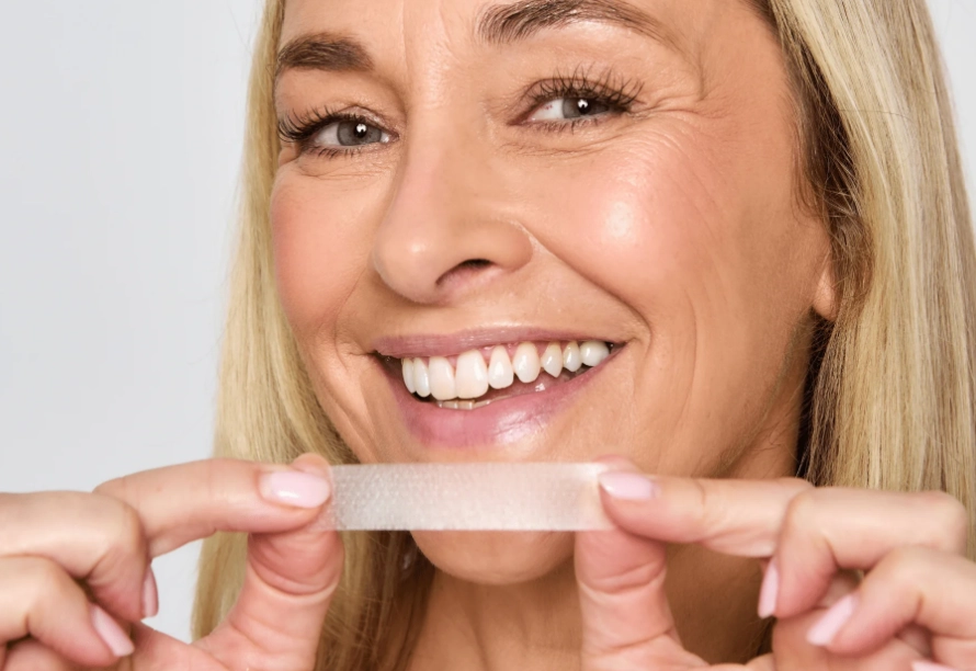 tooth sensitivity whitening strips